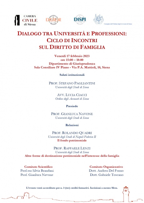 Dialogo tra Università e Professioni