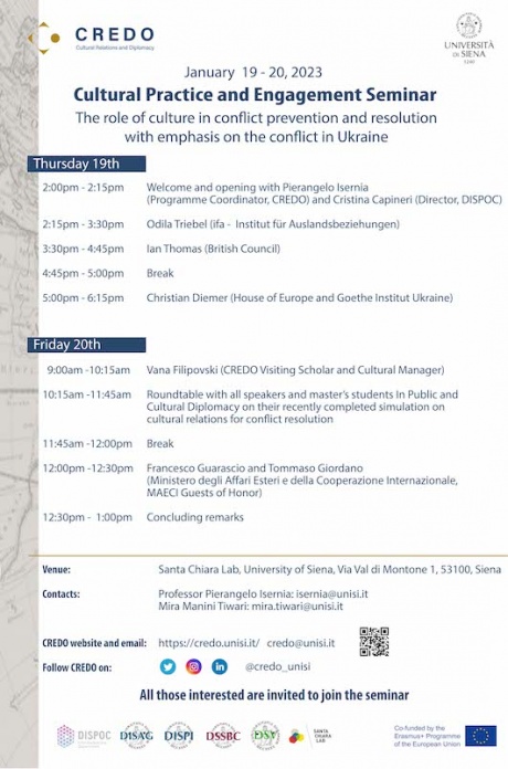 Cultural Practice and Engagement Seminar