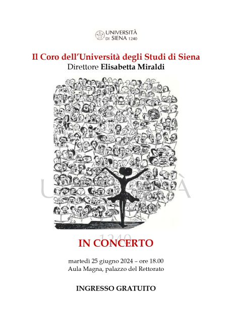 Il Coro dell'Università di Siena in concerto