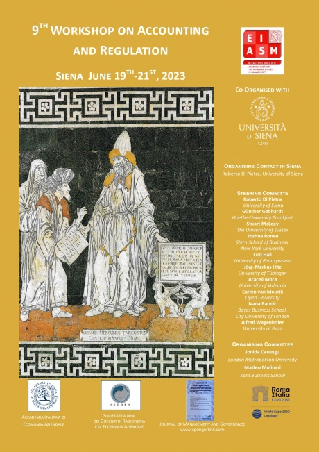 9th Workshop on Accounting  and Regulation