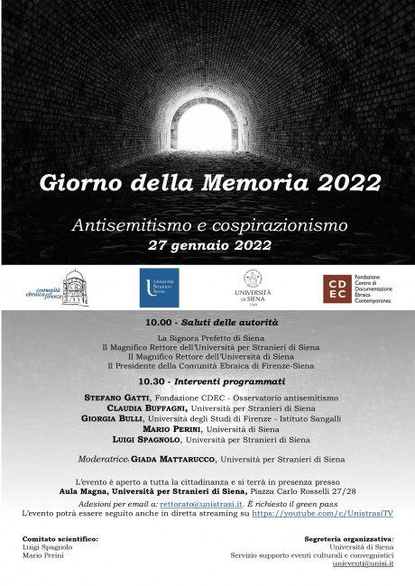 Giorno della Memoria 2022 Giorno della Memoria 2022
