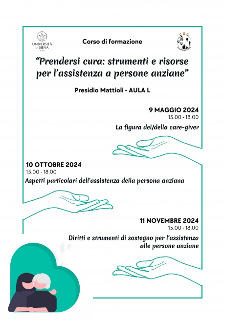 "Prendersi cura: strumenti e risorse per l'assistenza a persone anziane"