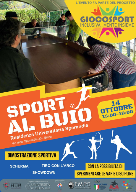 Presentazione del progetto "Sport al buio"