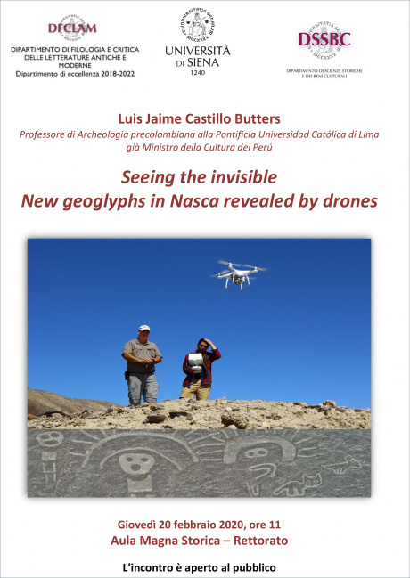 Seeing the invisible. New geoglyphs in Nasca revealed by drones