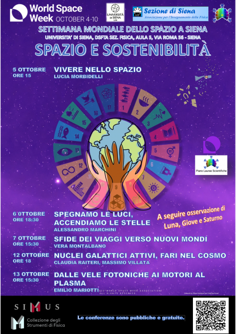 Settimana mondiale dello spazio a Siena