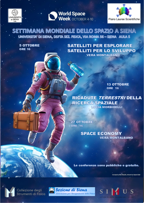 Settimana mondiale dello spazio a Siena Settimana mondiale dello spazio a Siena