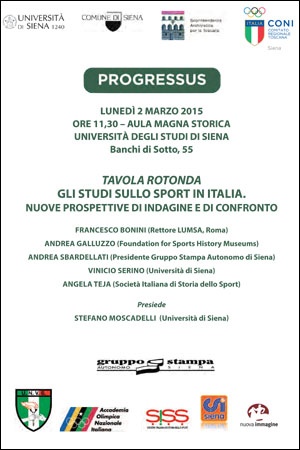 GLI STUDI SULLO SPORT IN ITALIA GLI STUDI SULLO SPORT IN ITALIA