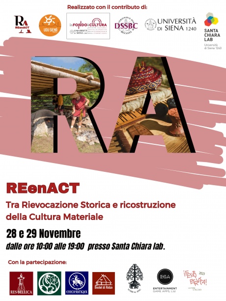 REenACT: tra rievocazione storica e ricostruzione della cultura materiale. 