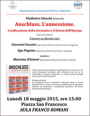 locandina "Anschluss. L’annessione"