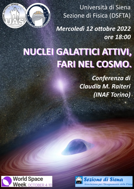 Nuclei galattici attivi, fari nel cosmo Nuclei galattici attivi, fari nel cosmo