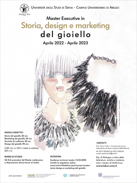 master in “Storia, design e marketing del gioiello”