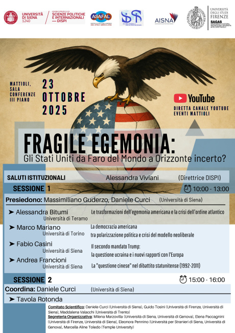 Fragile egemonia: gli Stati Uniti da faro del mondo a orizzonte incerto?