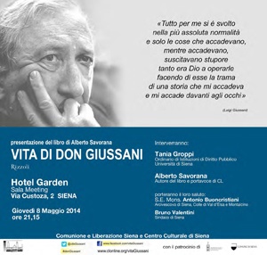 locandina presentazione libro Don Giussani