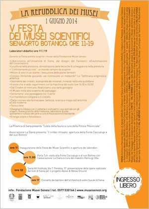 V festa musei scientifici