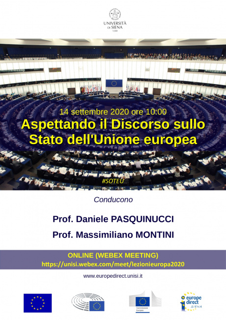 “Aspettando il Discorso sullo Stato dell’Unione" “Aspettando il Discorso sullo Stato dell’Unione"