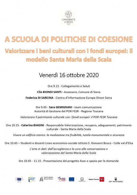 A scuola di politiche di coesione. Valorizzare i beni culturali con i fondi europei