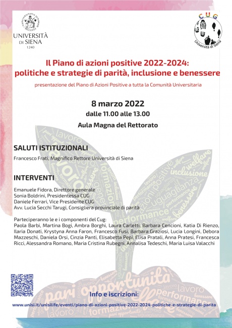 Piano di azioni positive 2022-2024 Piano di azioni positive 2022-2024