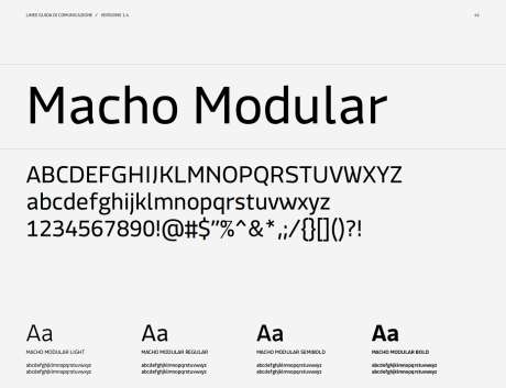 immagine font Macho Modular