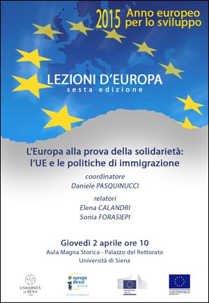 L'Europa alla prova della solidarietà