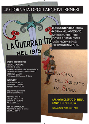 IV giornata degli archivi senesi