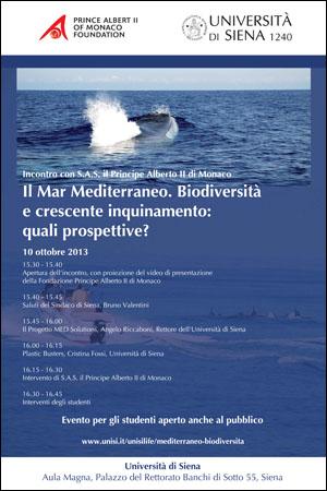 Locandina incontro Principe Alberto II di Monaco Locandina incontro Principe Alberto II di Monaco