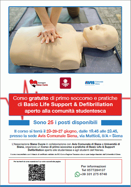 Corso di primo soccorso con BLSD 
