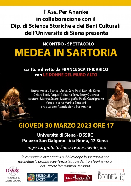 Incontro-spettacolo "Medea in sartoria"