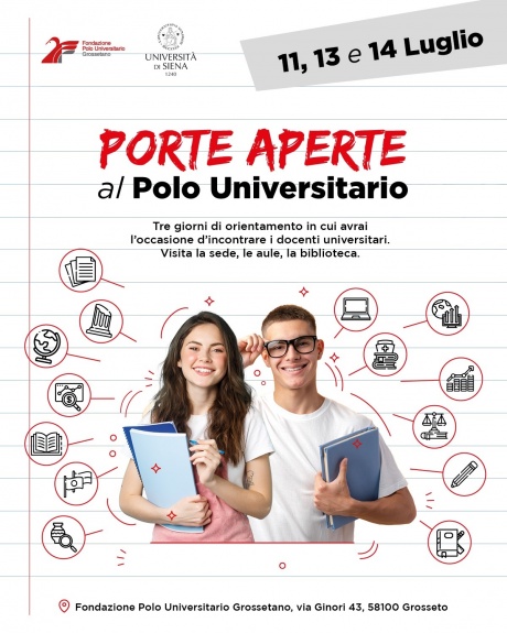 Open Day al Polo universitario grossetano