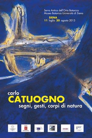 Locandina mostra "Segni, gesti, corpi di natura" 