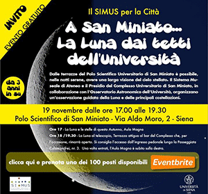 osservazione luna simus