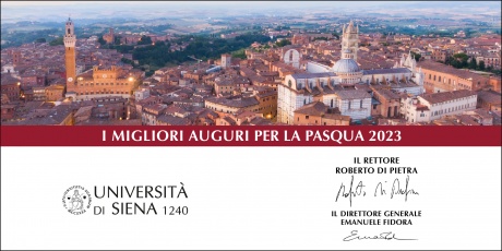 Auguri di Buona Pasqua dall'Università di Siena