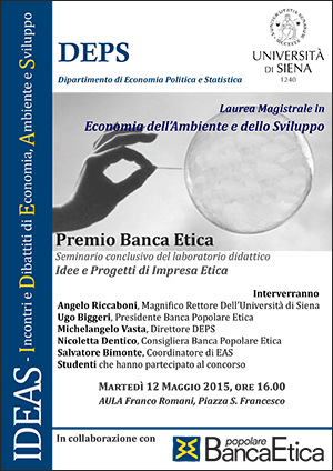 premio banca etica