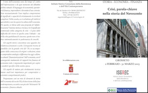 Crisi, parola-chiave nella storia del Novecento Crisi, parola-chiave nella storia del Novecento