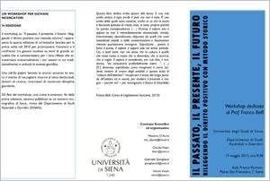 workshop prof. Belli