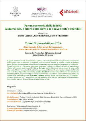 Per un'economia della felicità