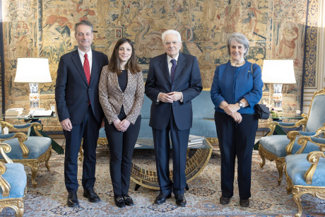 L’Università di Siena al Quirinale: Noemi Pigini presenta al Presidente Mattarella l’edizione critica di Santa Caterina
