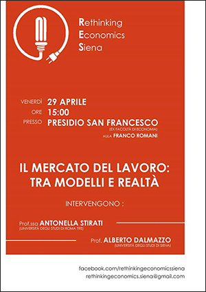  Convegno "Il mercato del lavoro: tra modelli e realtà"