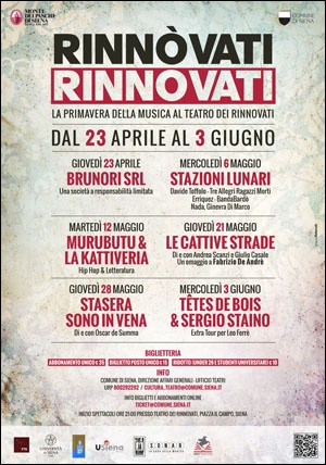 "La primavera della musica al teatro dei Rinnovati"