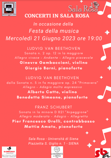 concerti sala rosa