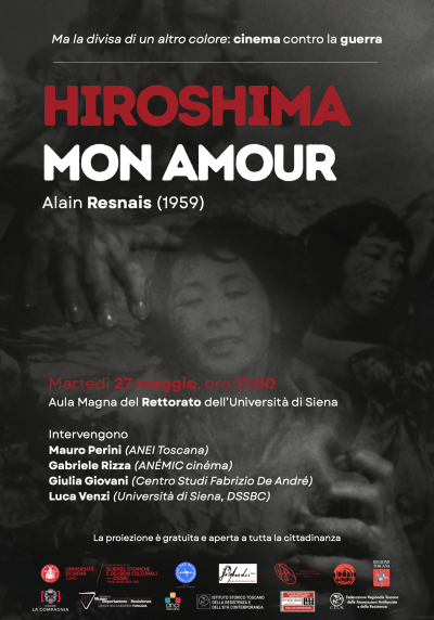 Proiezione di "Hiroshima mon amour" di Alain Resnais