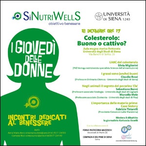 locandina "Colesterolo: buono o cattivo?"