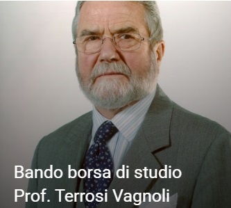 Aperto il bando per 2 borse di studio in memoria del Prof. Terrosi Vagnoli