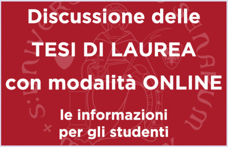 Discussione delle tesi on line: le informazioni per gli studenti