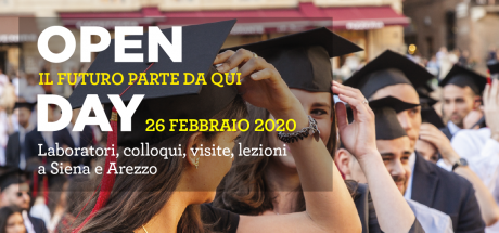 Open Day 2020 Università di Siena Open Day 2020 Università di Siena
