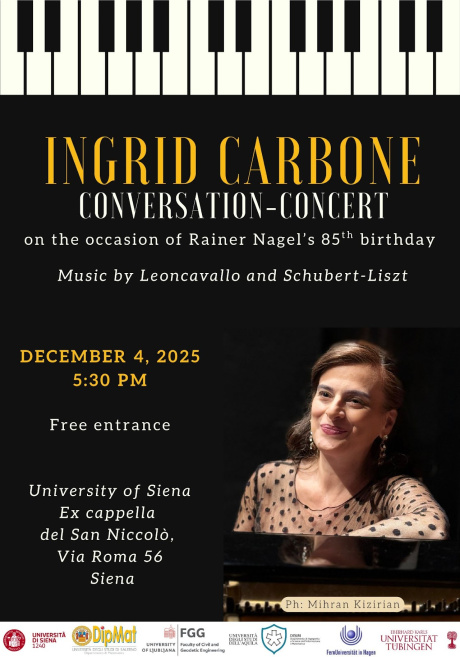 Ingrid Carbone Conversation-Concert
