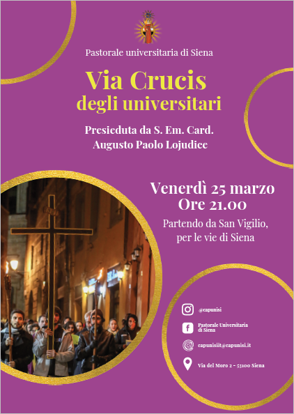 Via Crucis degli universitari