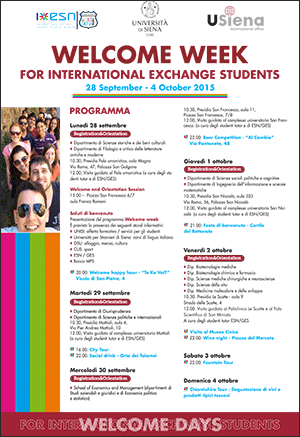 welcome week