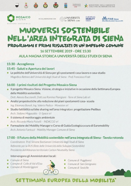 muoversi sostenibile nell'area integrata di siena muoversi sostenibile nell'area integrata di siena