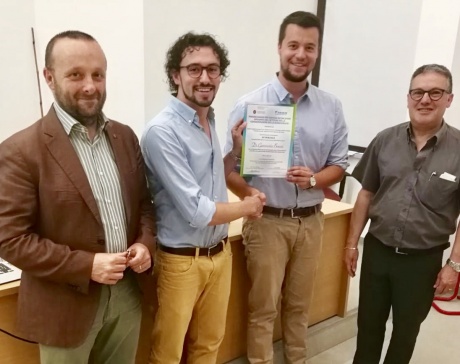 Gianmaria Bonari - Premio Daikin 2019 - premiazione