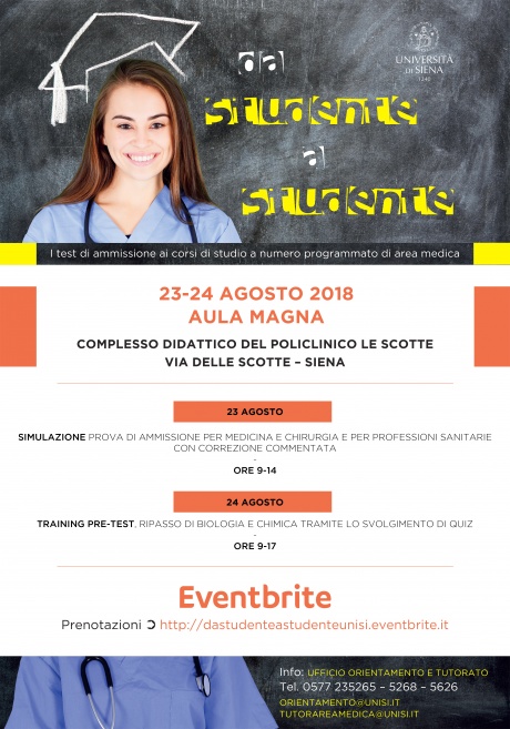 Da studente a studente Da studente a studente